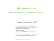 Tablet Screenshot of kuntosumppu.fi